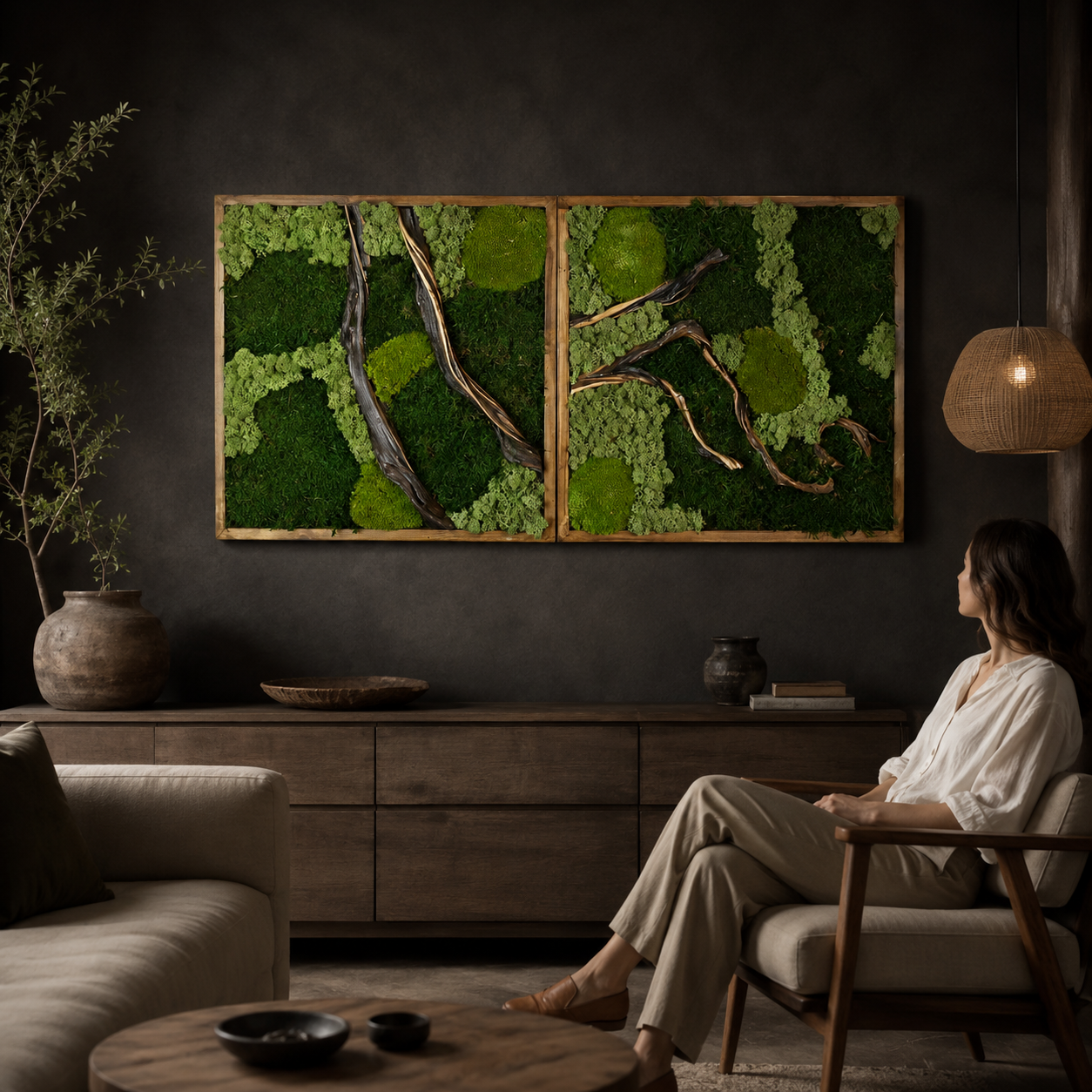 Moss Wall Art - 4